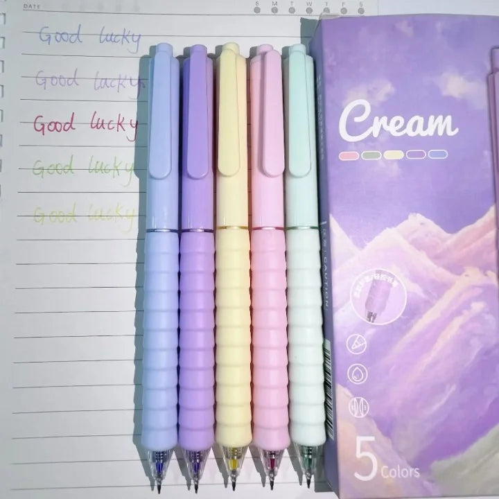 Retro & Pastel Color Ink Gel Pens