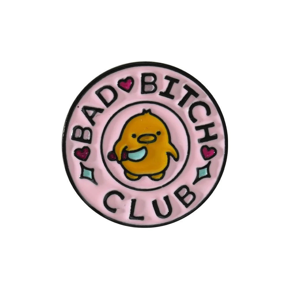 Enamel Pin - Bad Bitch Club