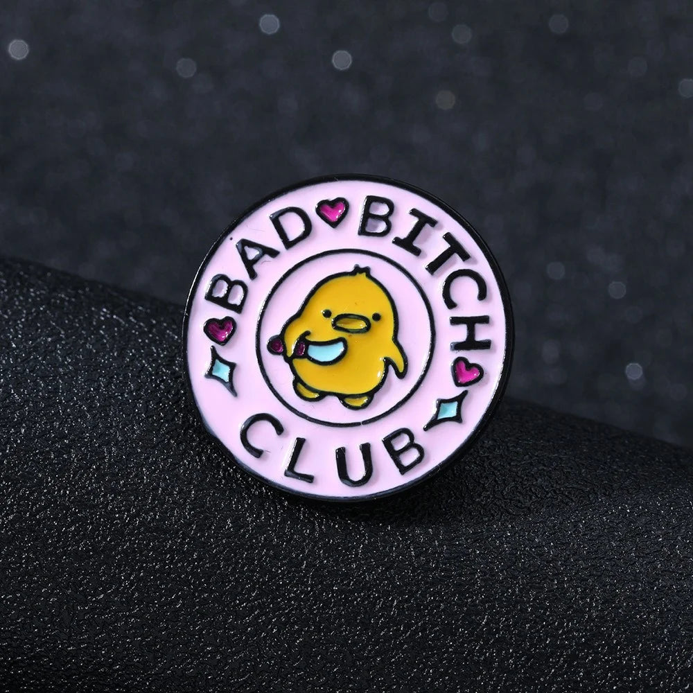 Enamel Pin - Bad Bitch Club