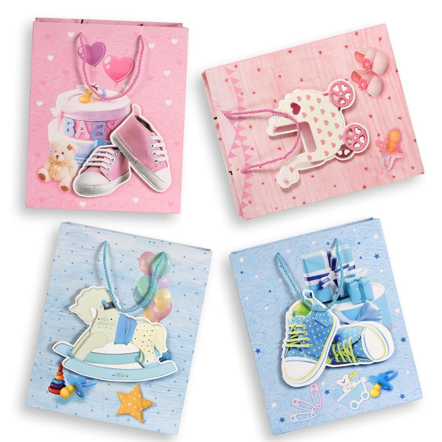 New 3D Born Baby Gift Bag