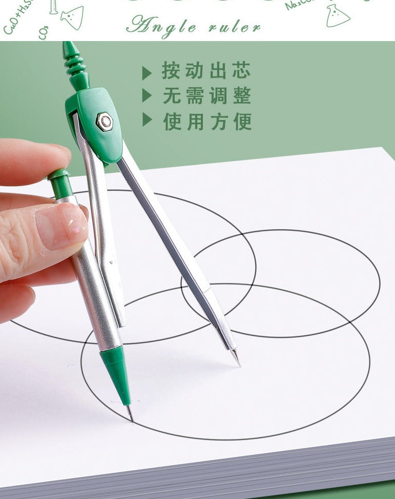 Basic Geometry School Stationery Set