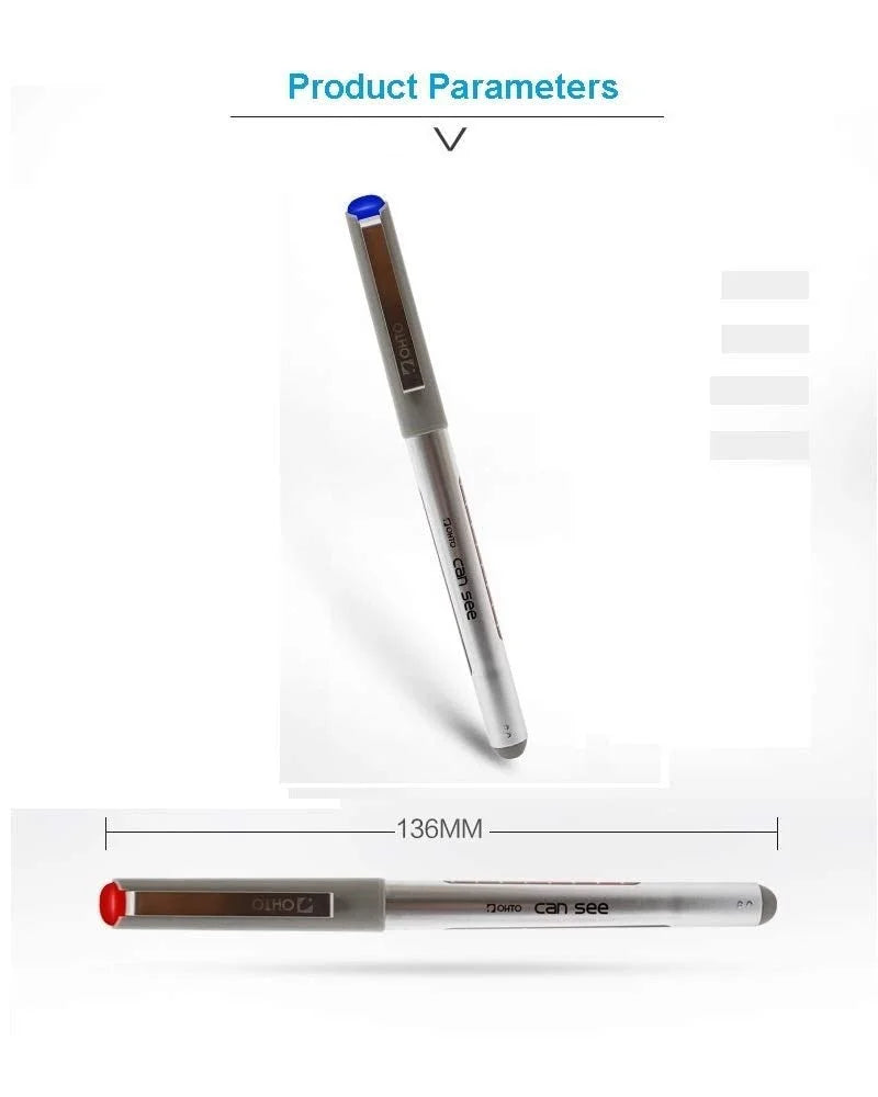 OHTO JAPAN can see Writing Gel pen Black