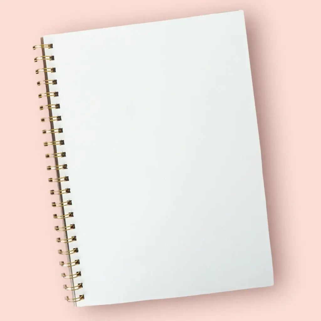 Oil Painting White Castle Series Gold Shell Sketchbook