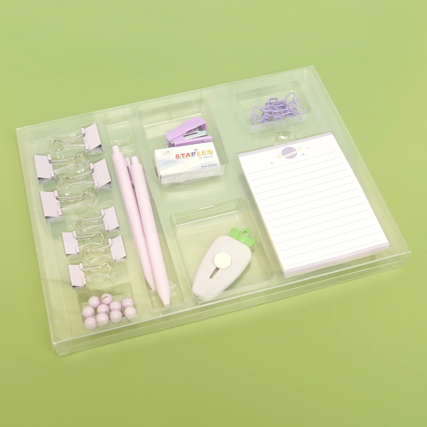 Mix Stationery Set with Thumb Pins