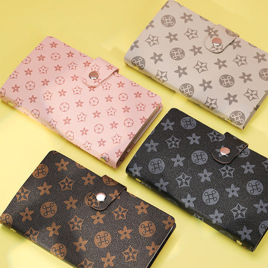 PU Leather Multi-Use Storage Book