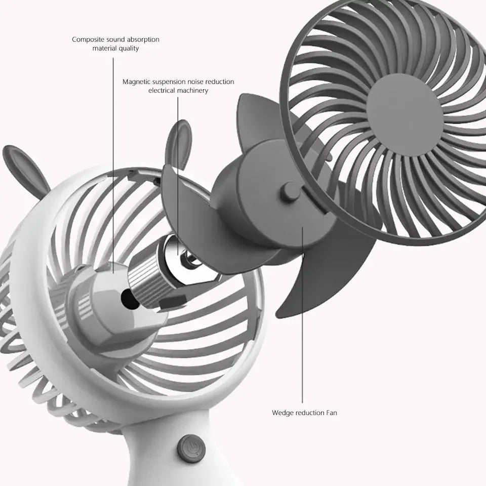 Portable Mini USB Charging Fan