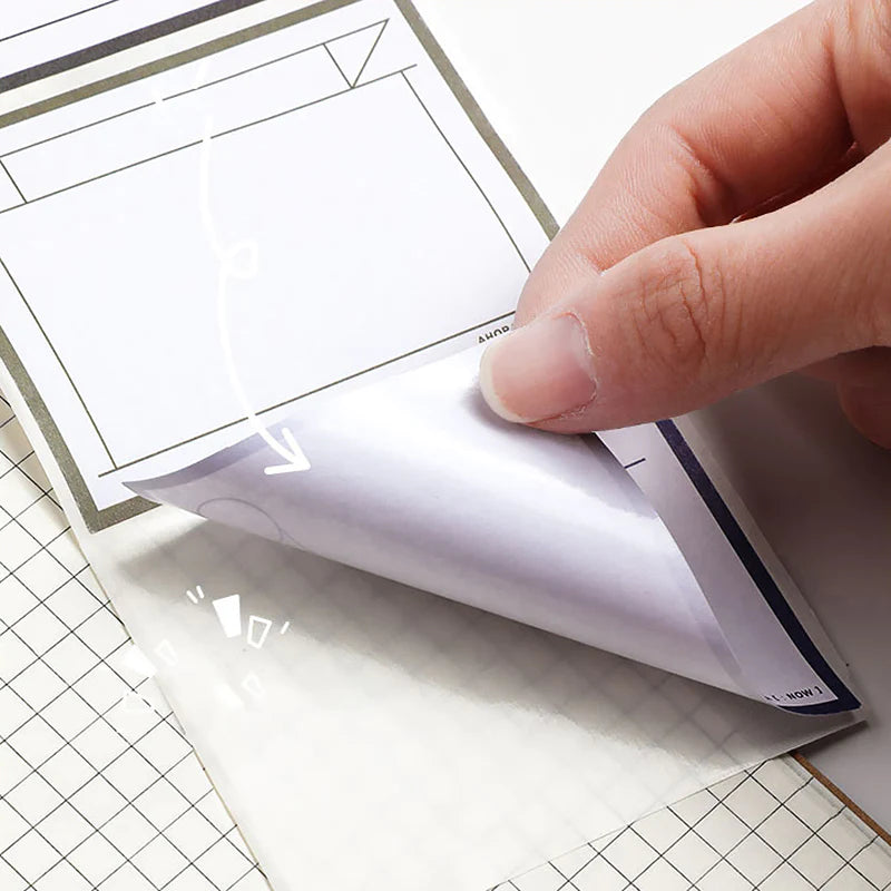 Post-It Memo Roll Sticker and Sticky Notes Label