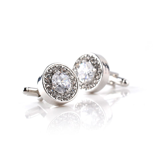Premium Rhinestone Cufflinks