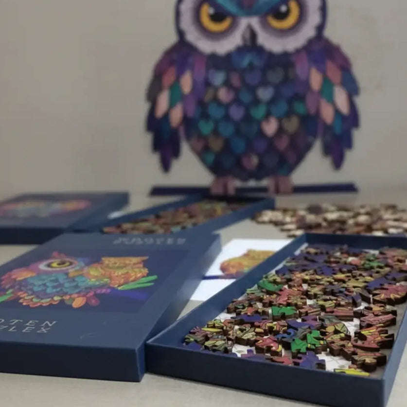 Premium Gift Box Wooden Puzzle