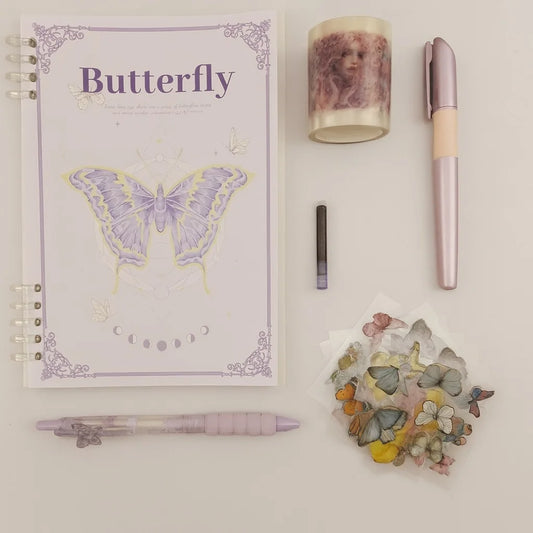 Butterfly Themed Stationery Collection