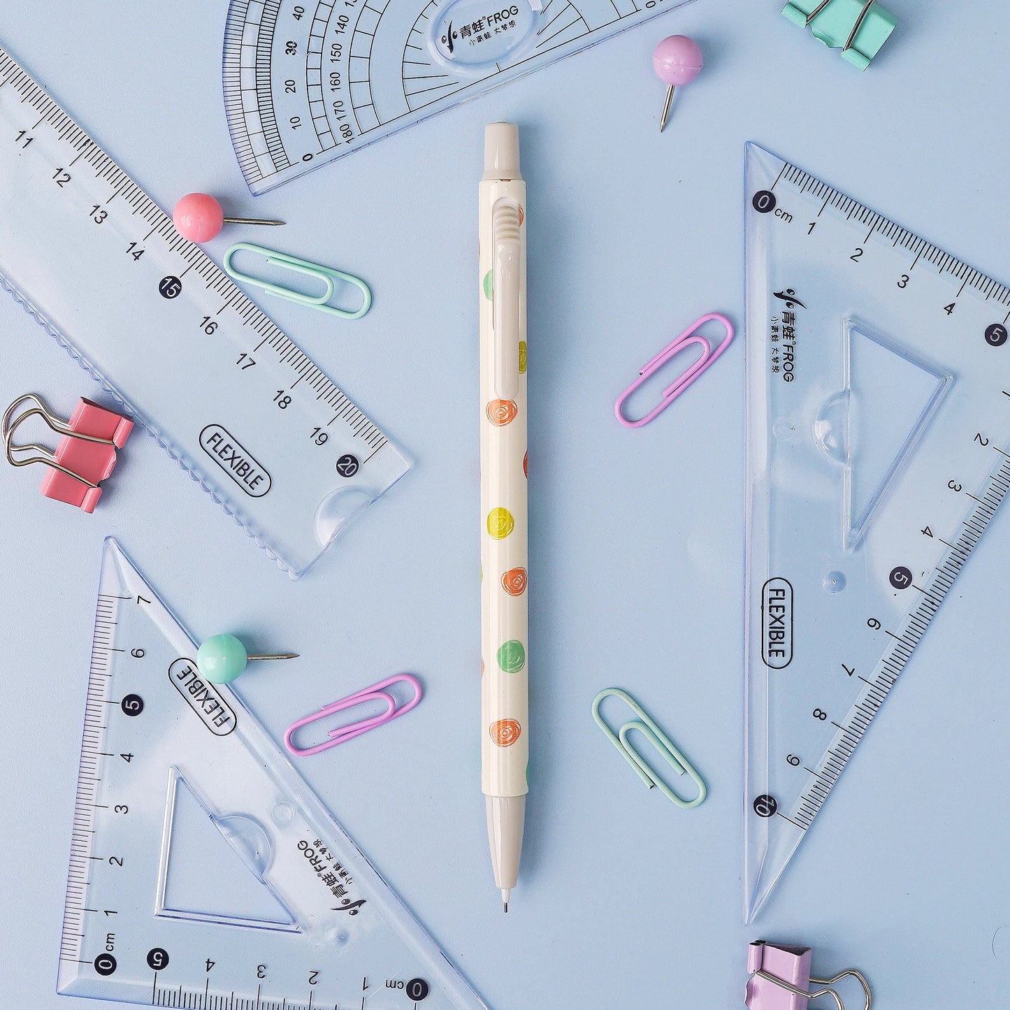 Soothing White Series Mechanical Pencil