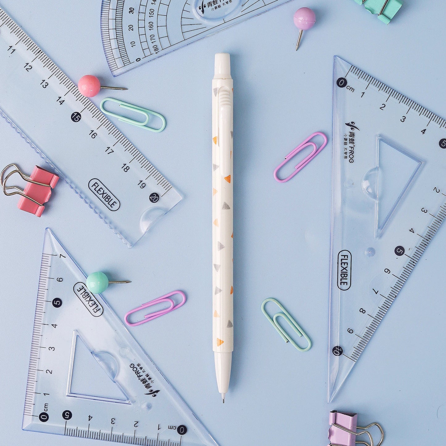 Soothing White Series Mechanical Pencil