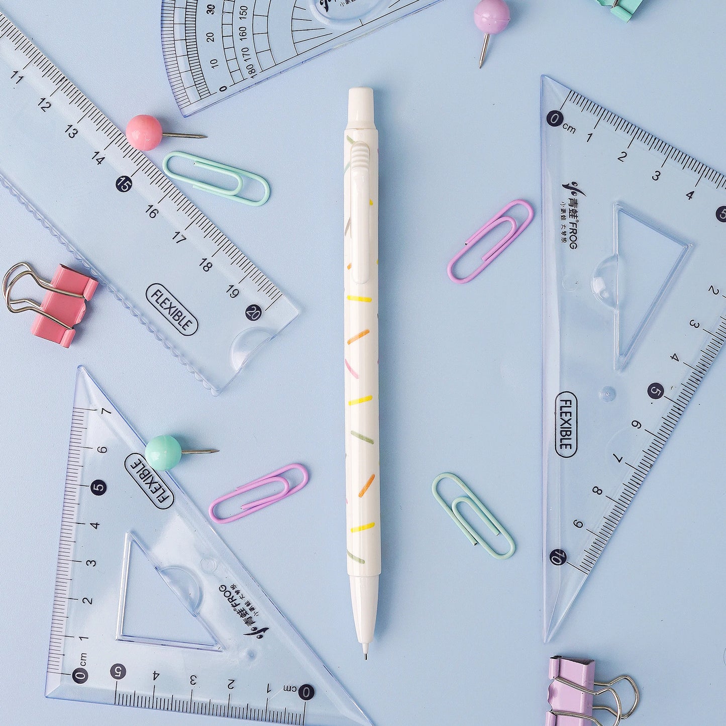 Soothing White Series Mechanical Pencil