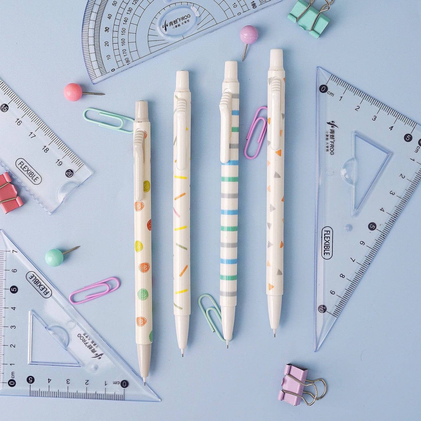 Soothing White Series Mechanical Pencil