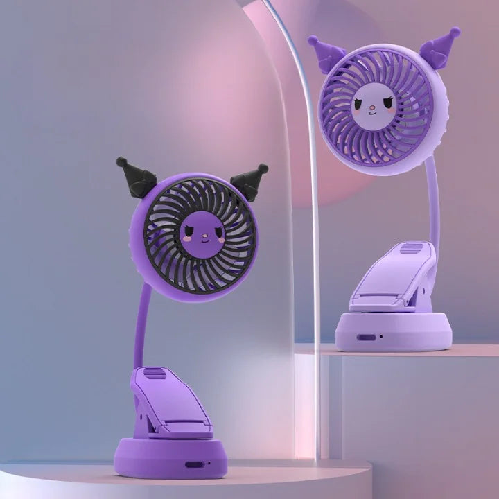 Rechargeable Mini Clip Fan