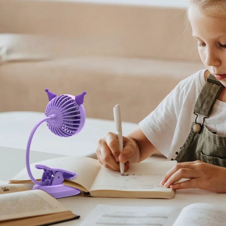 Rechargeable Mini Clip Fan