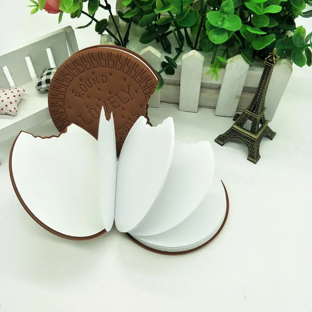 Round Biscuit Mini Scented Diary Notepad