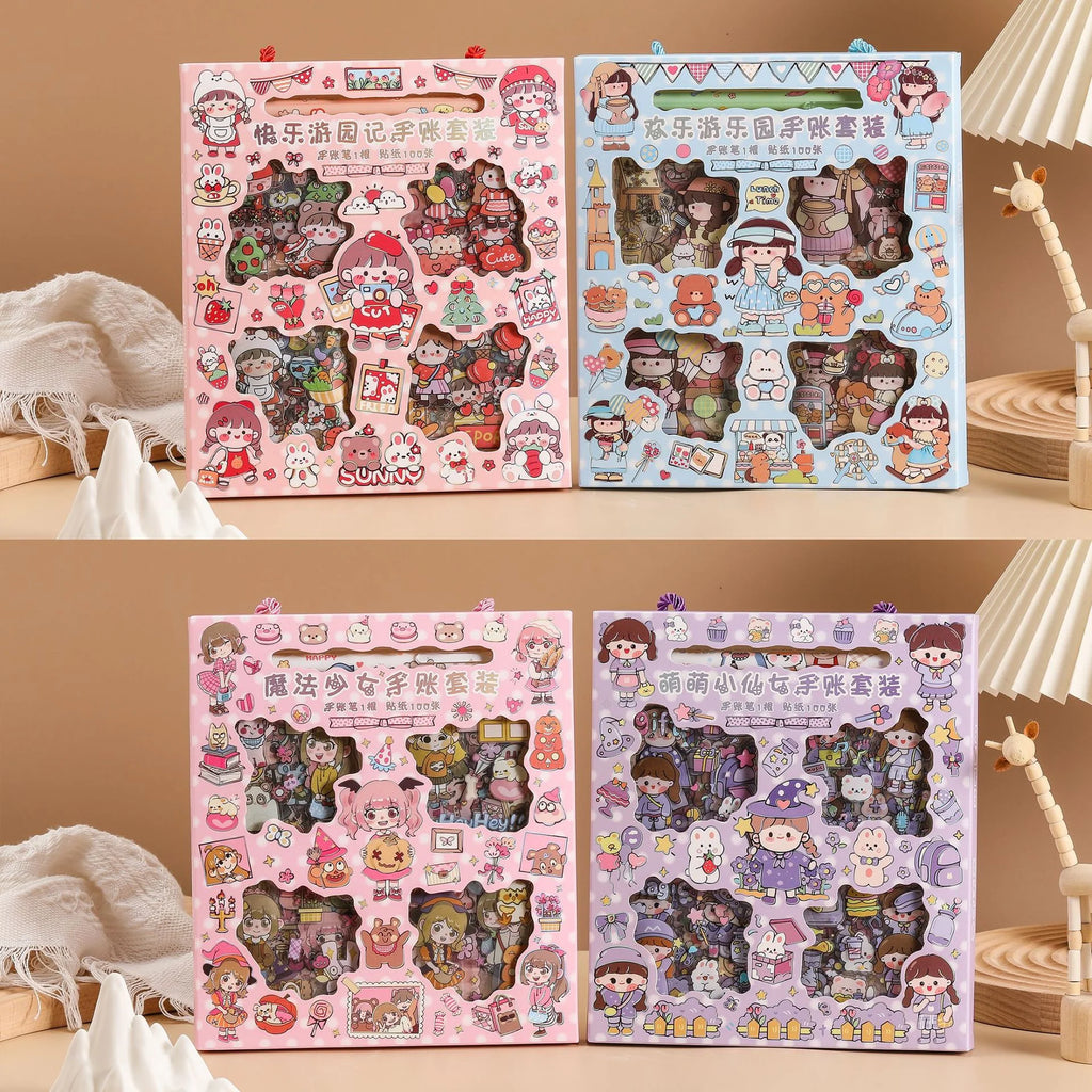 Sanrio Stickers and Pen Gift Box