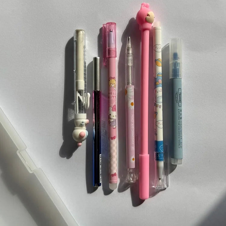 Sanrio Pencil Case with Stationery Set