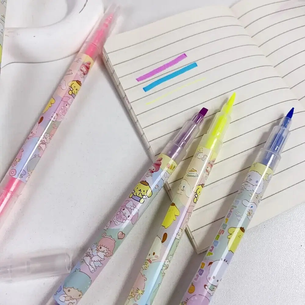 Astronaut Double Head Highlighter Set