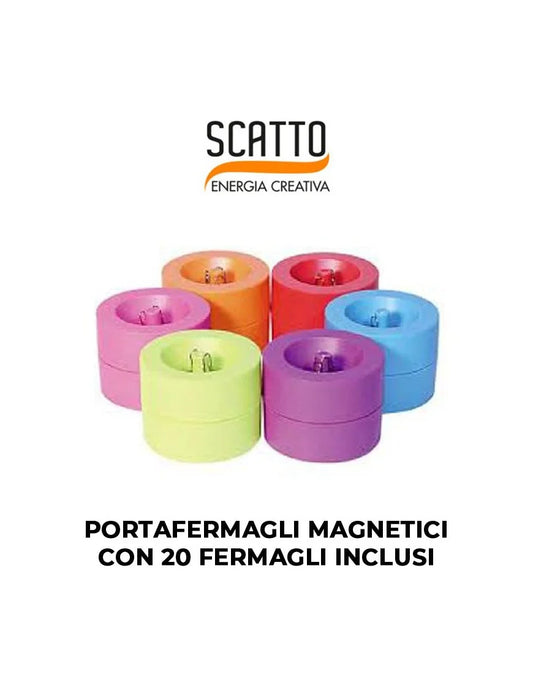 Scatto Magnetic Box With Extra Clips Box