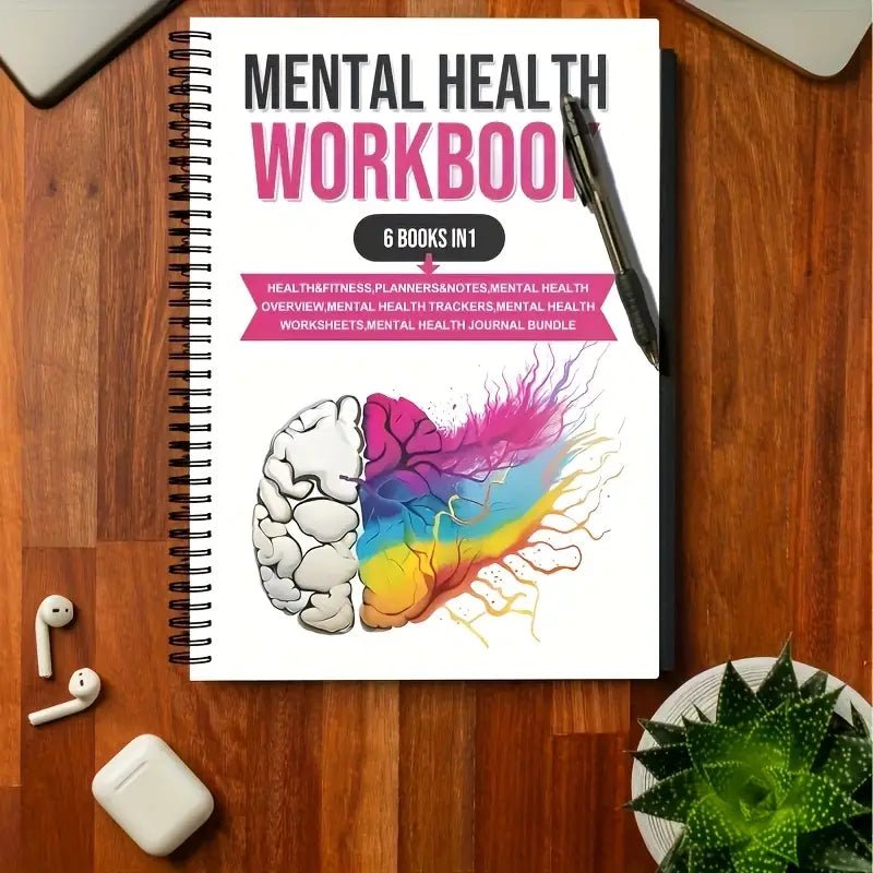 Mental Health Workbook Self-Help & Recovery Bundle