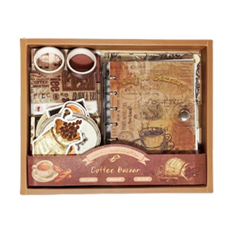 Senyou Retro Minimalist Style Scrapbook Gift Set