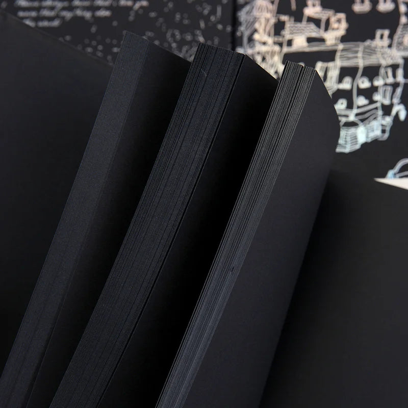 Shell Planet Series Black Cover Journal