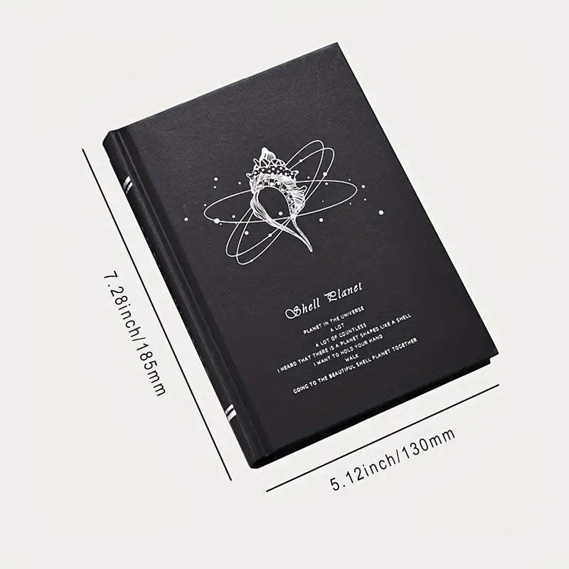 Shell Planet Series Black Cover Journal