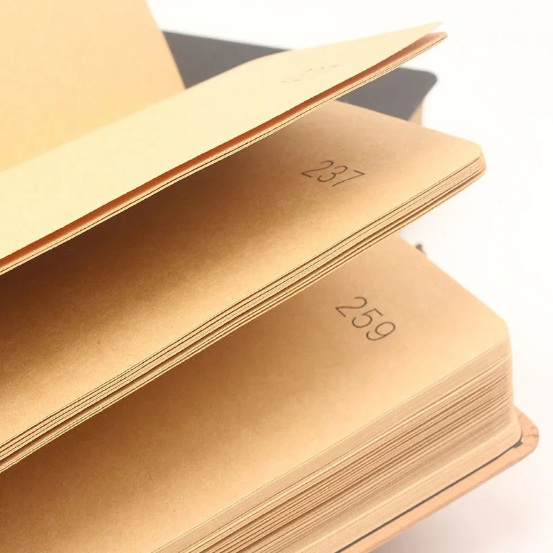Retro 365 Plain Paged Planner Journal With Lock