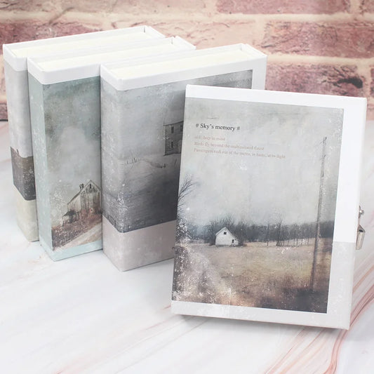 Sky Memory Boxed Journal with Lock