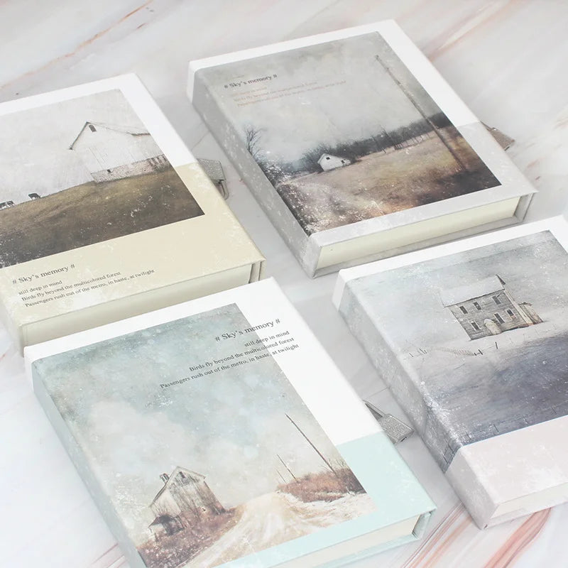 Sky Memory Boxed Journal with Lock