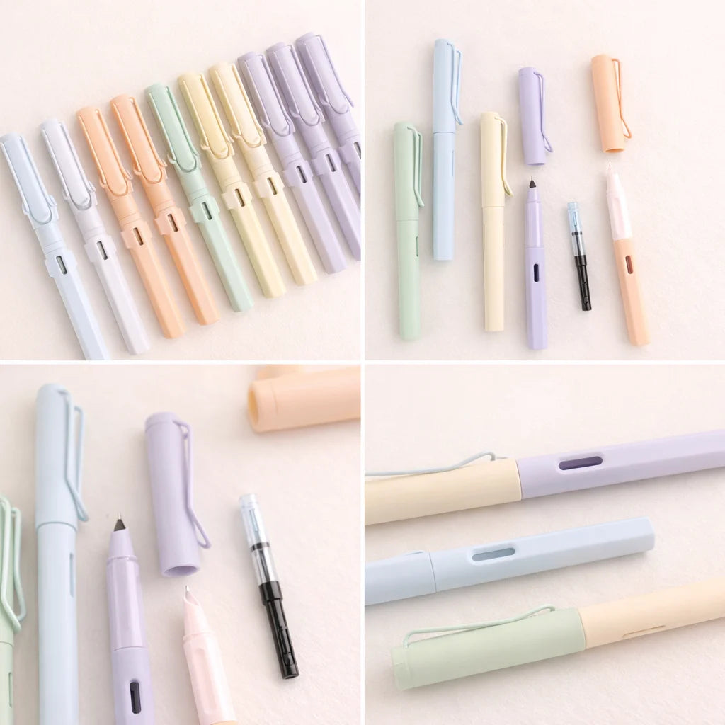 Soft Touch Morandi Pastel Ink Pen