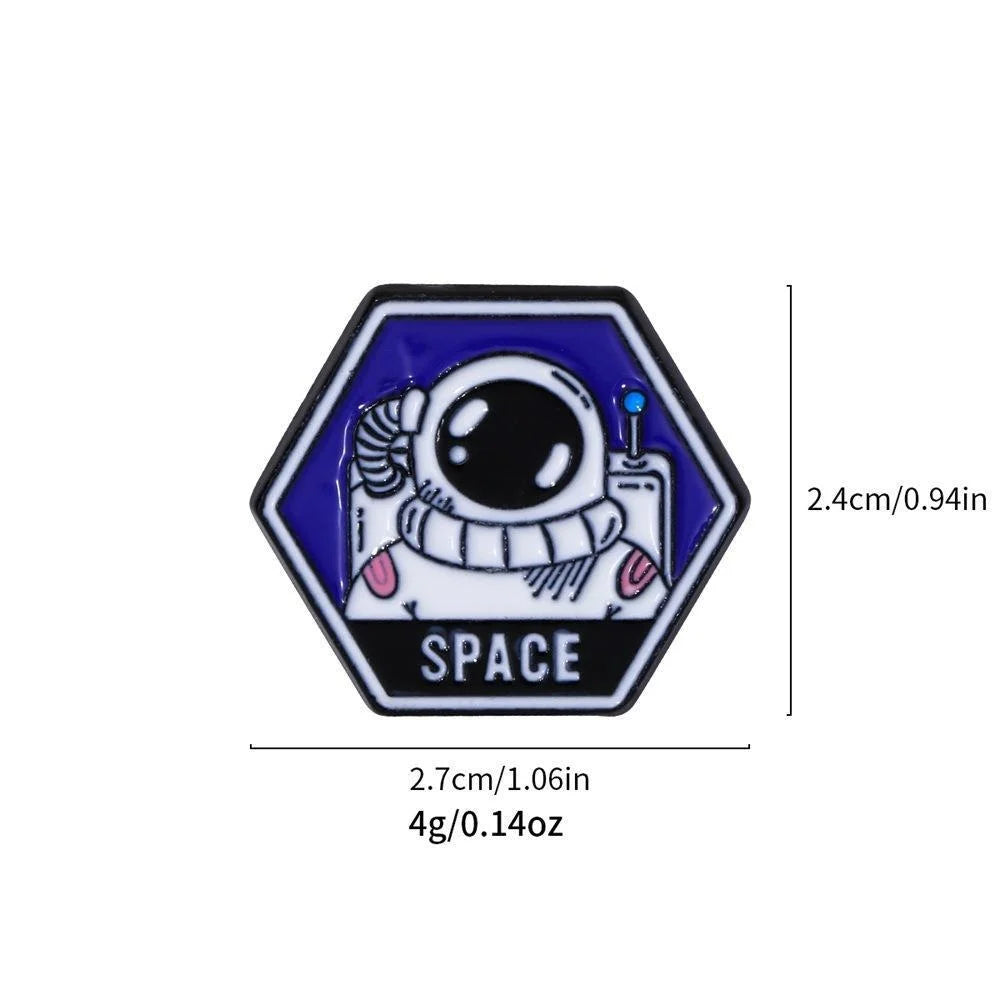 Space Series Enamel Pin