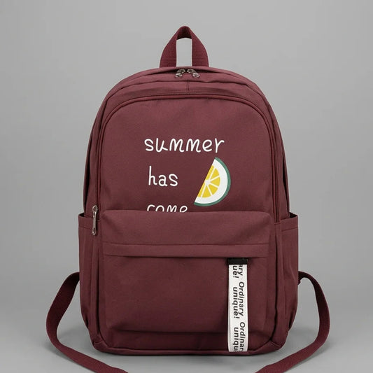 Premium Looks Aesthetic School Backpack