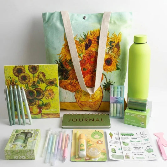 Sunflower Aesthetic Stationery Gift Box Set