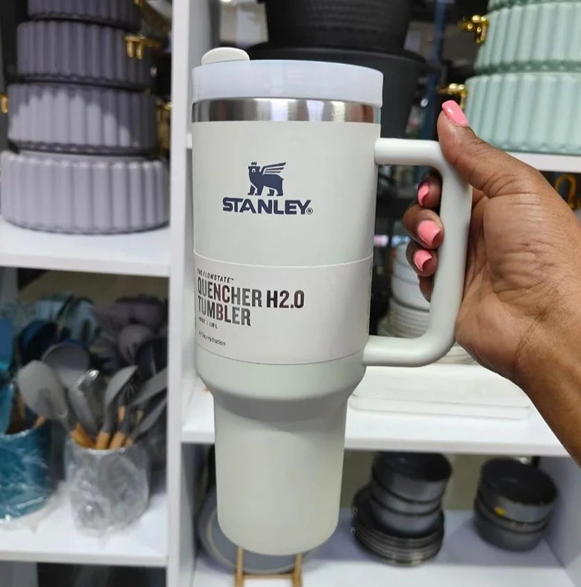 THE QUENCHER H2.0 FLOWSTATE™ TUMBLER - ASH WHITE