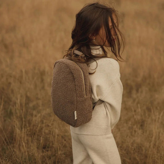 Wool Plush Kids Backpack