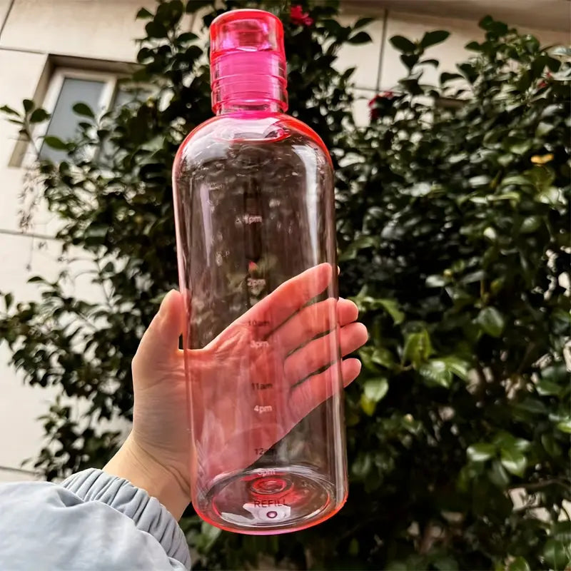 Transparent Plastic Water Bottle
