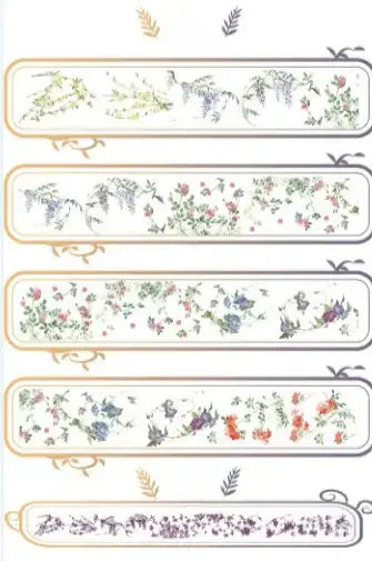 Trees & Nature Sticker Design PET Journaling Washi Tape