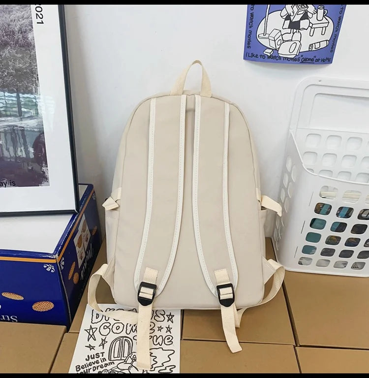 Trendy American Campus Unisex Backpack Bag