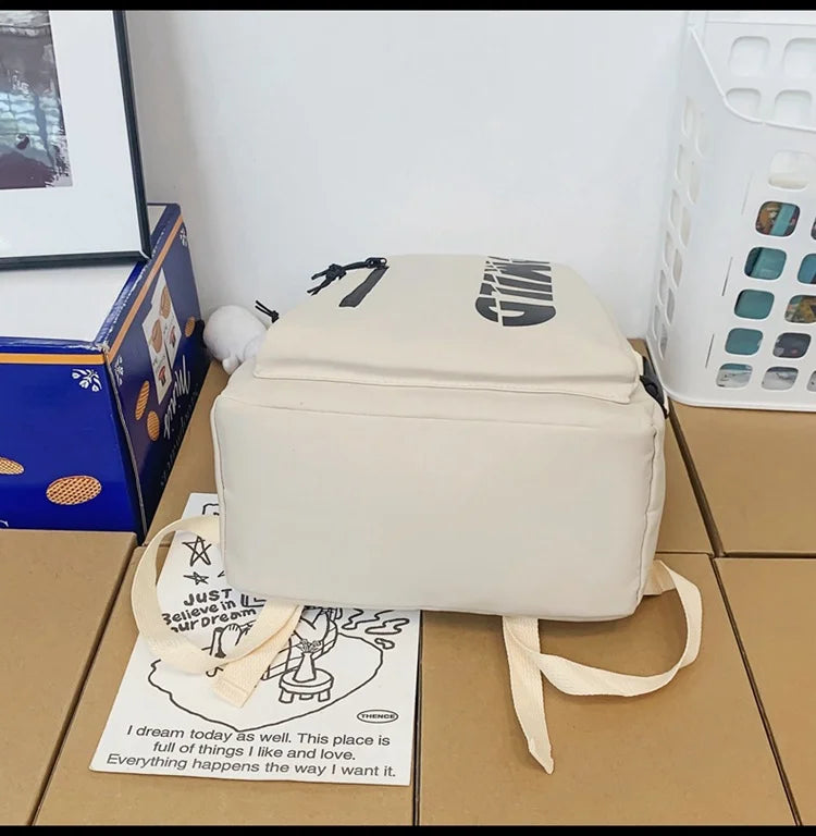 Trendy American Campus Unisex Backpack Bag
