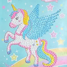 Unicorn Children's Diamond painting DIY Frame