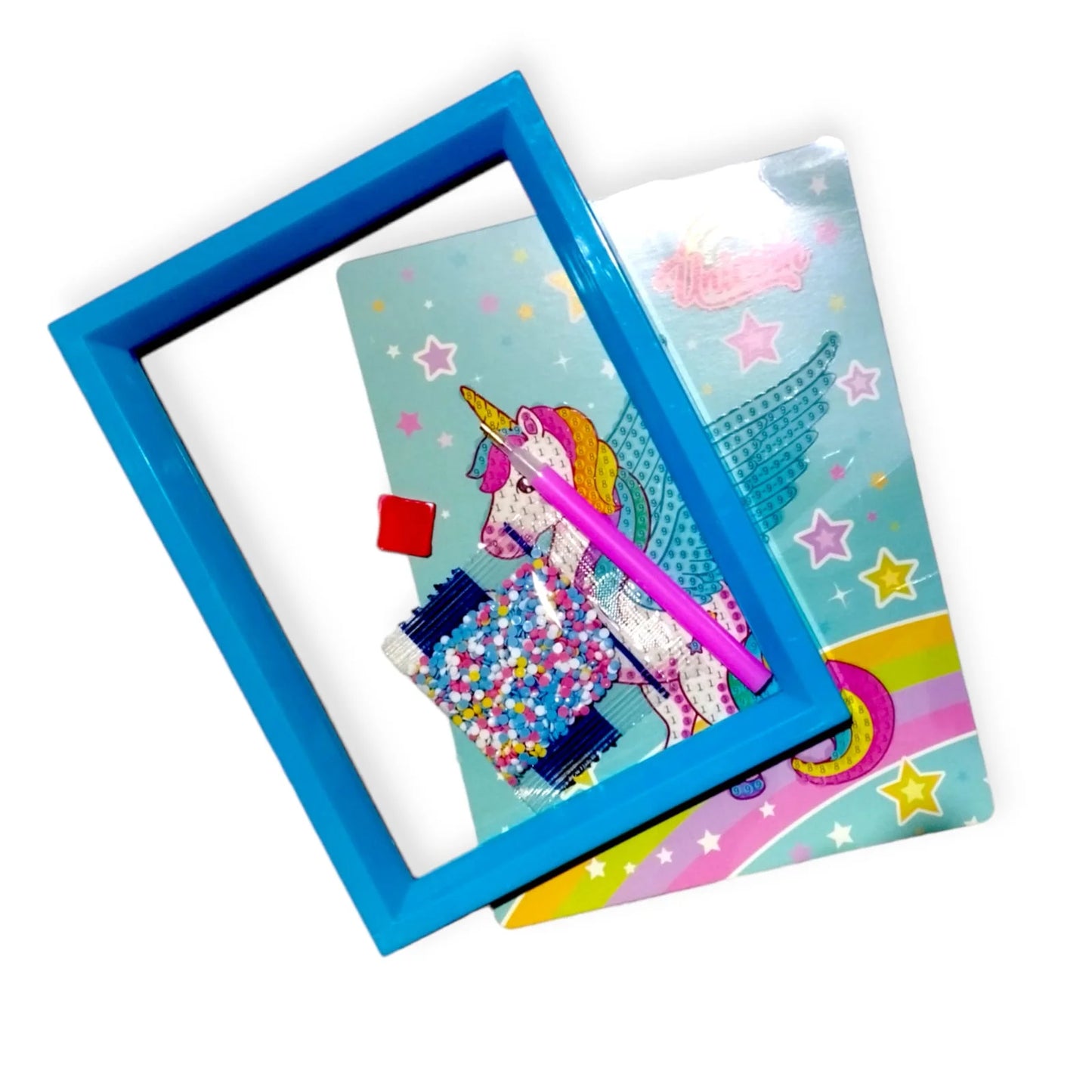 Unicorn Children's Diamond painting DIY Frame