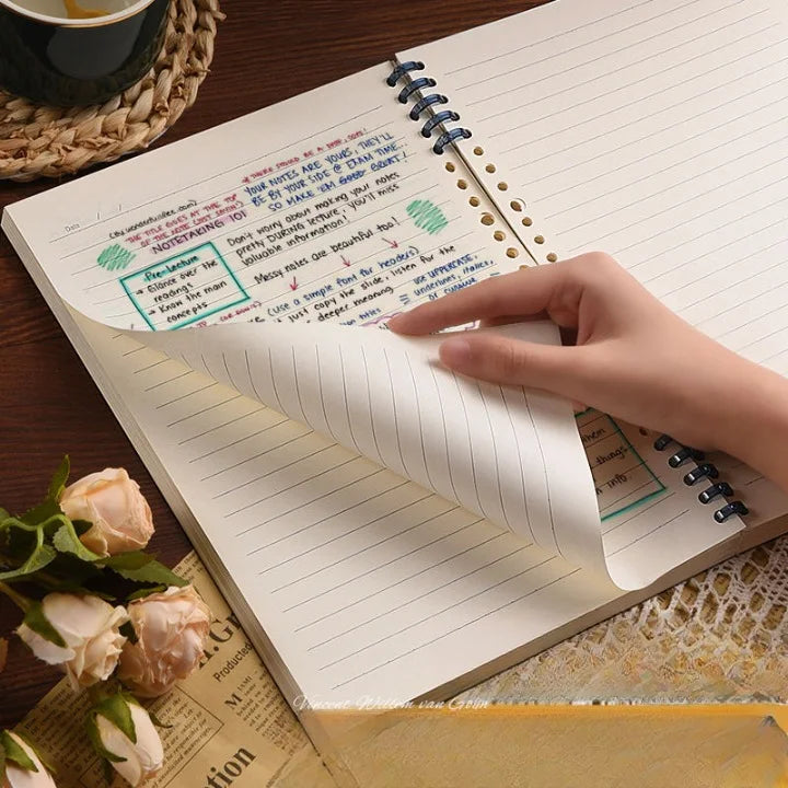 Van Gogh Famous Painting Loose Leaf Notebook B5