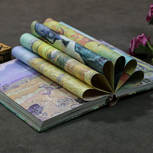 Van Gogh & Monet Inspired Impressionism Journal