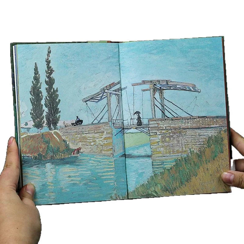 Van Gogh Inspired Laser Painting Art Journal -Starry Night Over the Rhone