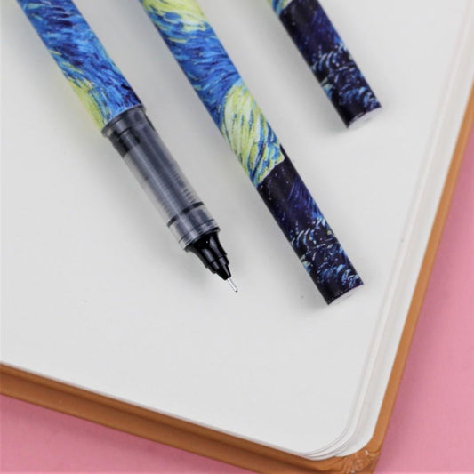 Vangogh Printed Body Gel Pen