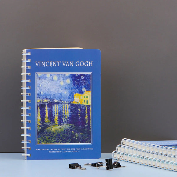 Vincent Van Gogh 3D landscape Coil A5 Notebook
