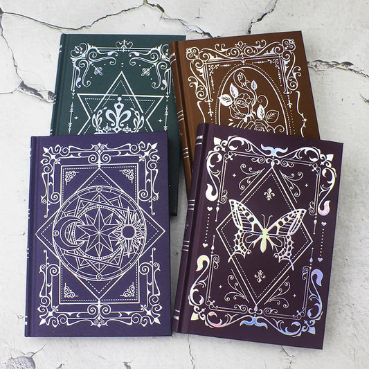 Elegant Black Pages Journal